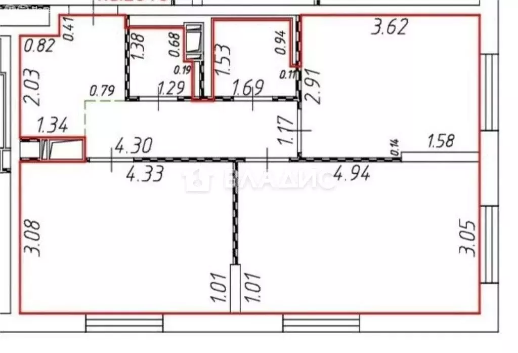 2-комнатная квартира: Мытищи, 1-й Стрелковый переулок, 5 (52 м) - Фото 0