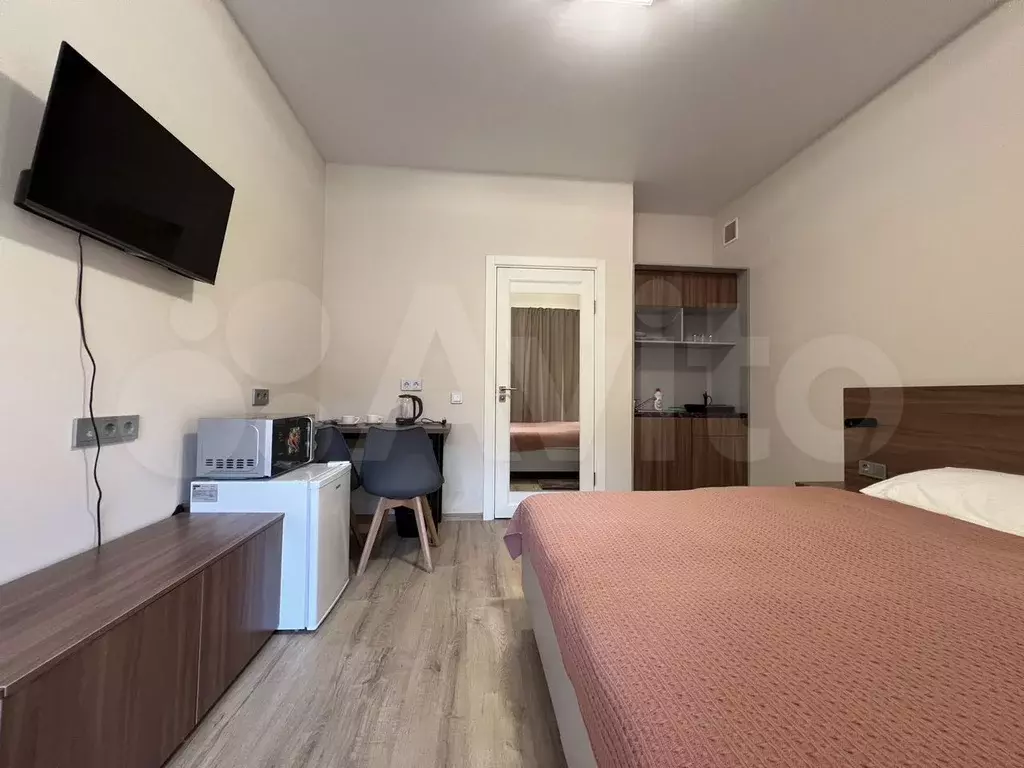 Апартаменты-студия, 20 м, 1/2 эт. - Фото 0