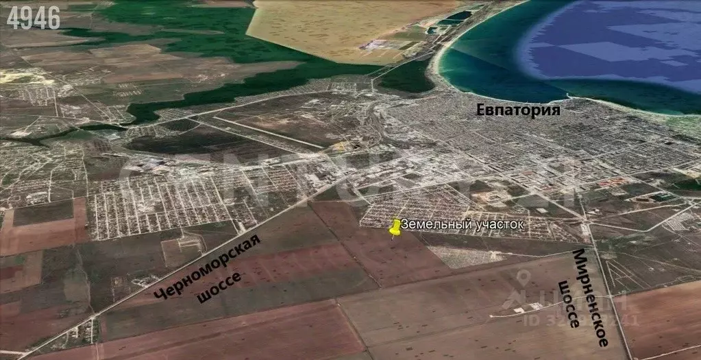 Участок в Крым, Евпатория ул. Западная, 54 (600.0 сот.) - Фото 2