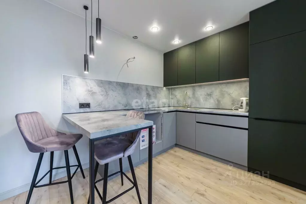 1-к кв. Тюменская область, Тюмень ул. Константина Посьета, 11к1 (41.0 ... - Фото 1