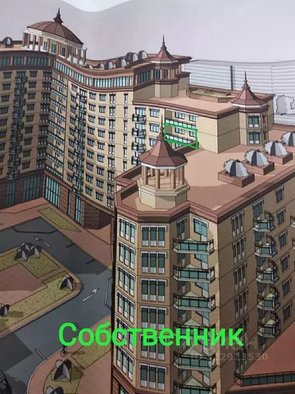 1-к кв. Калининградская область, Калининград ул. Космонавта Леонова, ... - Фото 1