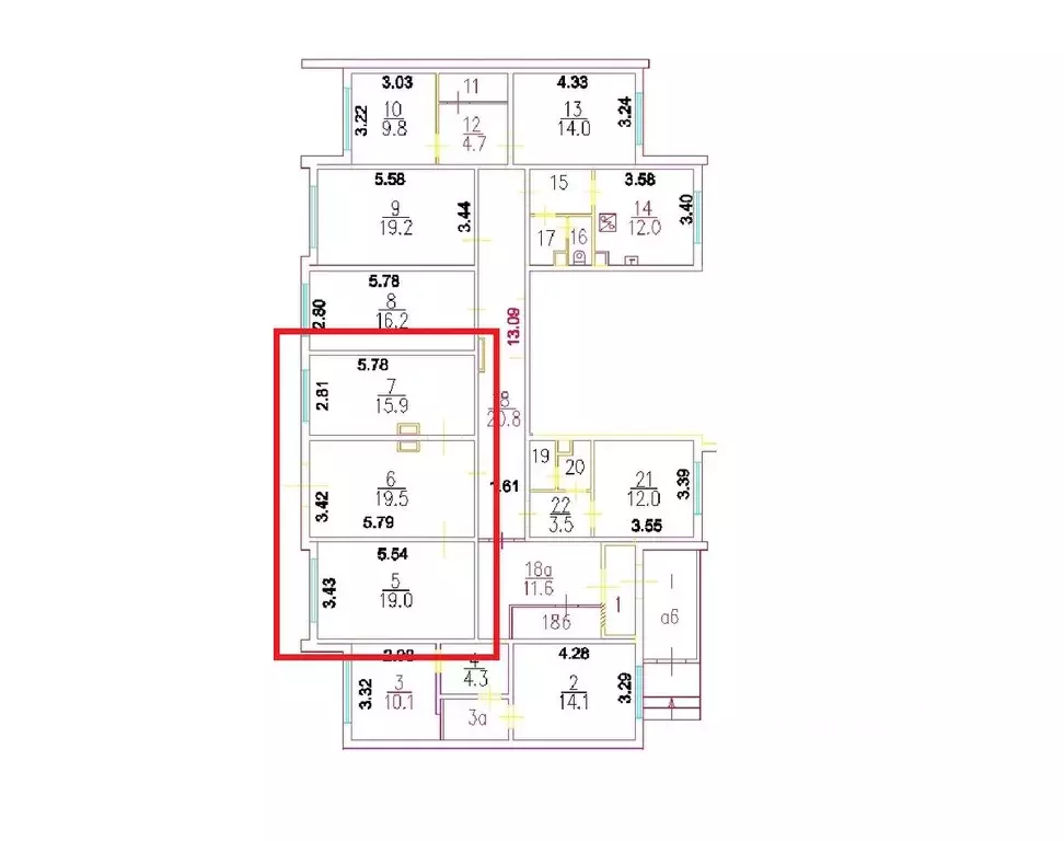 Офис в Москва Сельскохозяйственная ул., 18К3 (54 м) - Фото 1