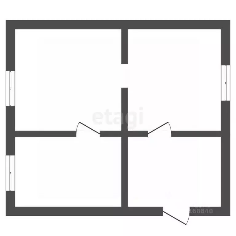 Дом в Саратовская область, Балашовский район, с. Терновка ул. Малая ... - Фото 1