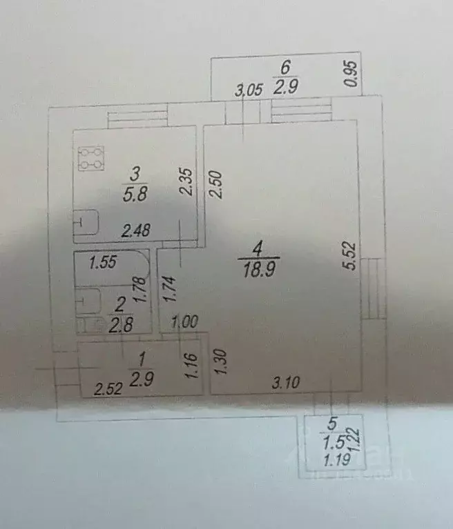 1-к кв. Саратовская область, Вольск ул. Максима Горького, 1Б (31.9 м) - Фото 1