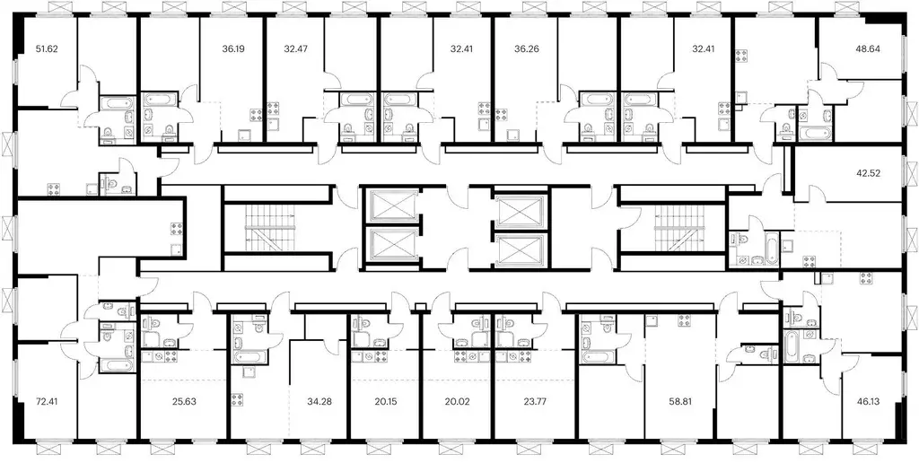 1-к кв. Москва Дорожная ул., 46к1 (36.19 м) - Фото 1