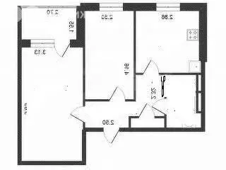 2-комнатная квартира: Комсомольск-на-Амуре, Водонасосная улица, 66 ... - Фото 1