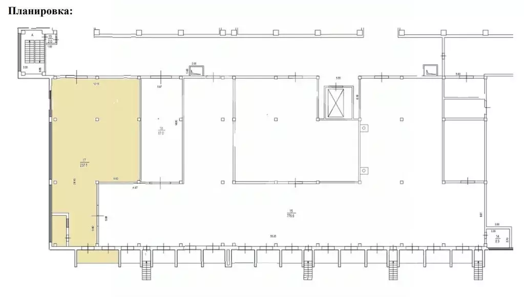 Помещение свободного назначения в Москва Сигнальный проезд, вл16с21 ... - Фото 2