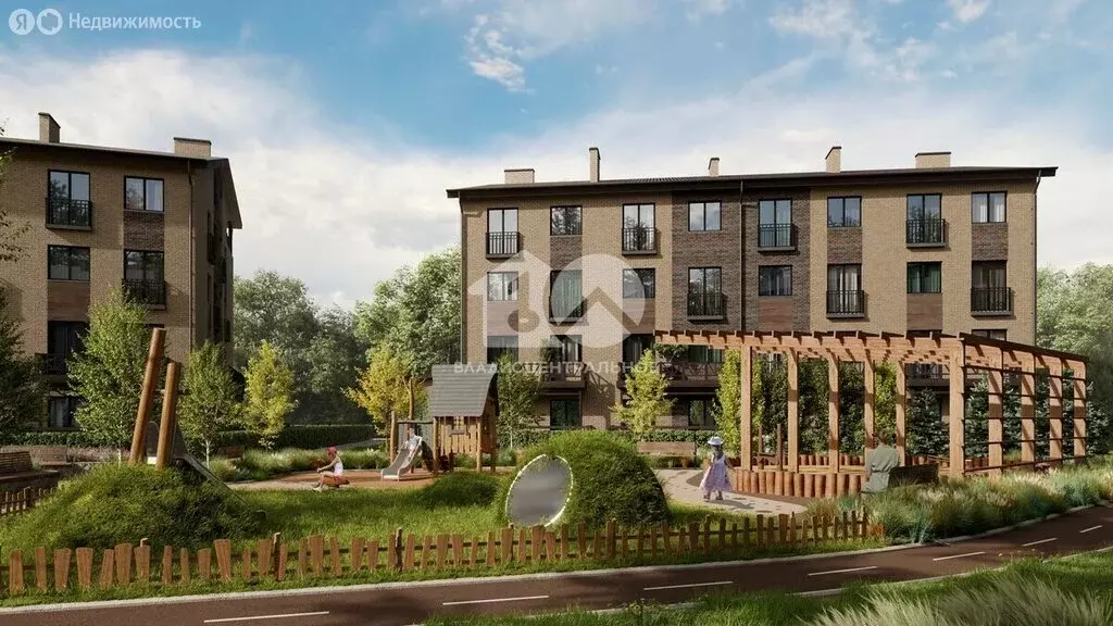 Квартира-студия: посёлок Октябрьский, жилой комплекс Альпийский ... - Фото 1