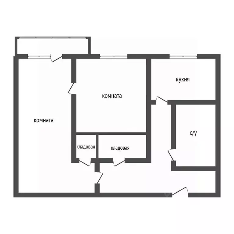 2-к кв. Свердловская область, Нижний Тагил ул. Пархоменко, 113 (42.0 ... - Фото 2