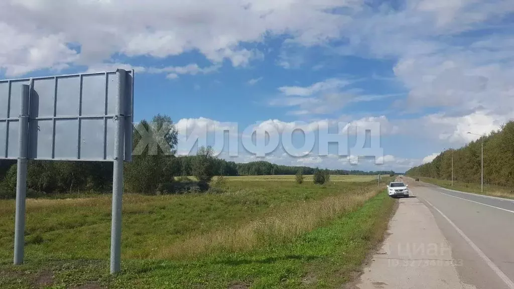Участок в Новосибирская область, Коченевский район Р-254 Иртыш, 1408-й ... - Фото 1