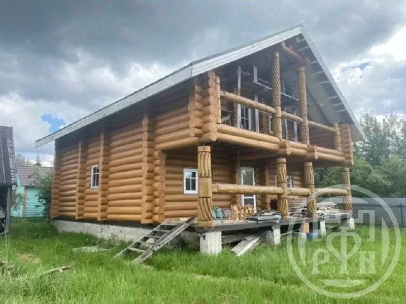 Дом в Ленинградская область, Ломоносовский район, Лаголовское с/пос, ... - Фото 2