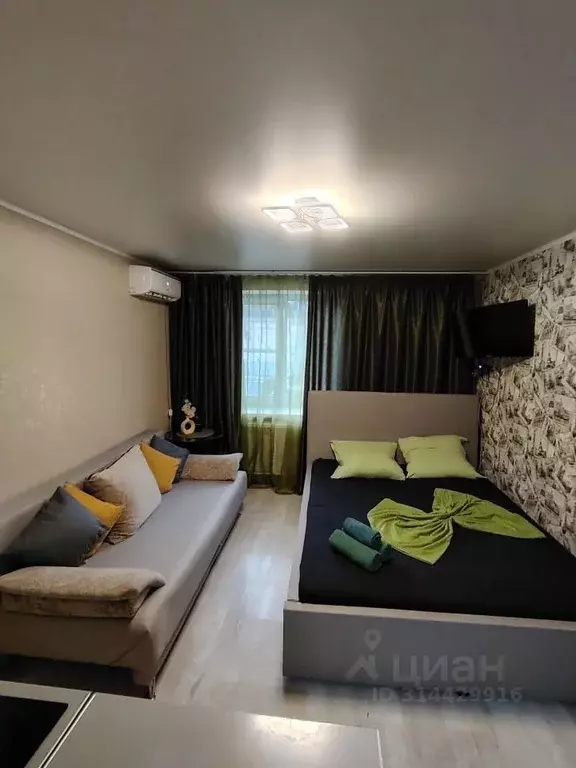 Студия Саратовская область, Энгельс ул. Менделеева, 1 (16.0 м) - Фото 1