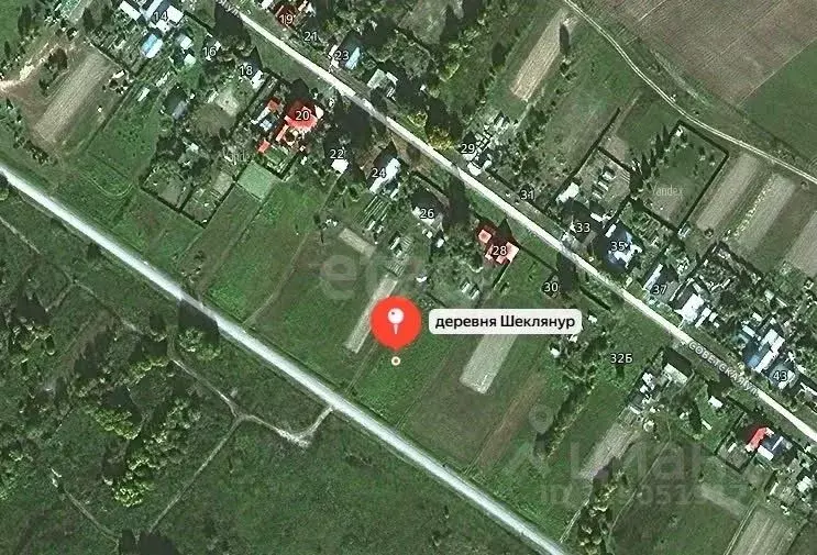 Участок в Марий Эл, Медведевский район, Азяковское с/пос, д. Шеклянур ... - Фото 2