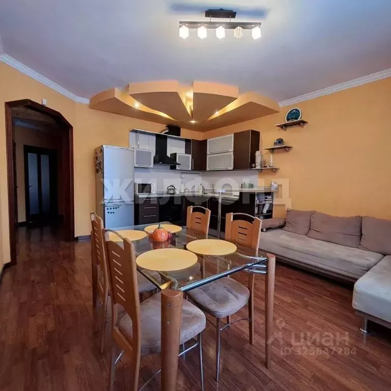 3-к кв. Новосибирская область, Новосибирск ул. Державина, 13 (73.0 м) - Фото 1