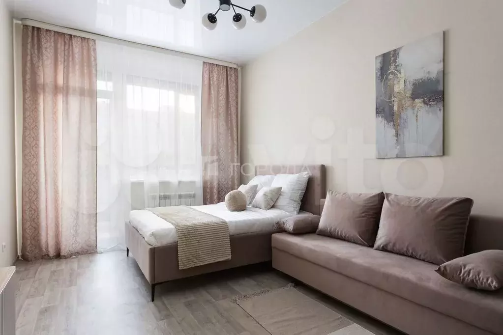 1-к. квартира, 43 м, 2/4 эт. - Фото 0