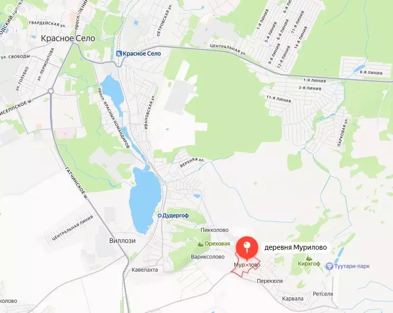 Участок в Виллозское городское поселение, деревня Мурилово (8 м) - Фото 2