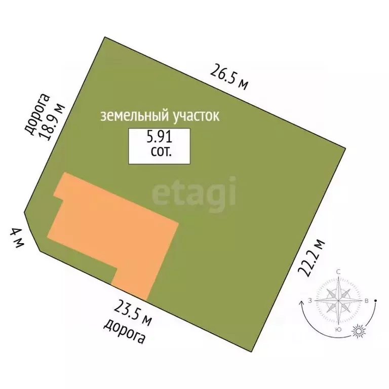 Дом в Ханты-Мансийский АО, Сургут Сириус садовое товарищество, ул. ... - Фото 2