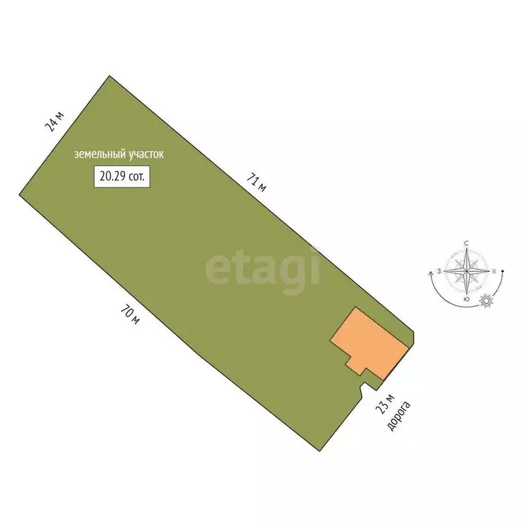 Дом в село Биклянь, улица Ахметшина (130 м) - Фото 0