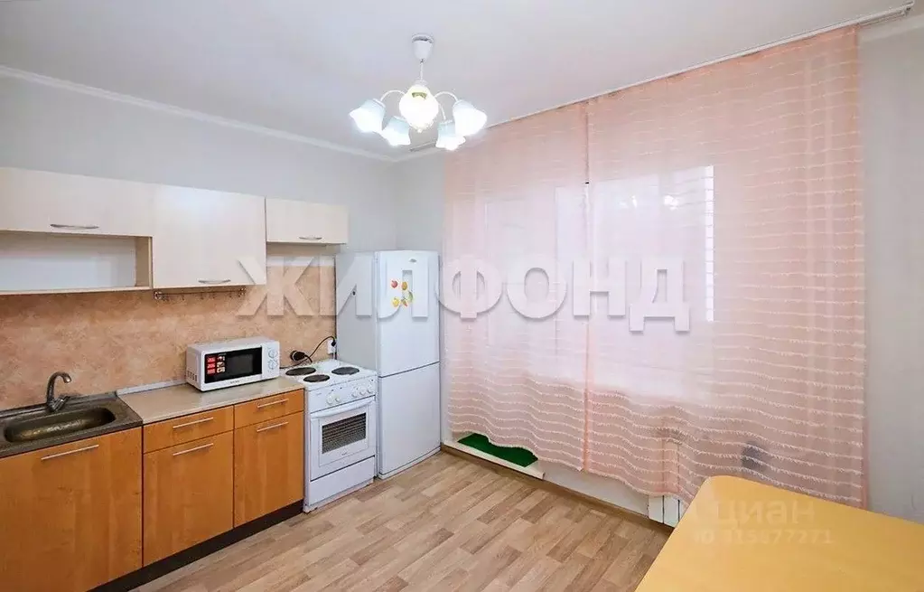 1-к кв. Новосибирская область, Новосибирск Тихвинская ул., 1 (32.5 м) - Фото 0