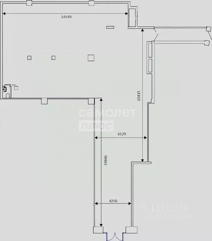 Торговая площадь в Москва Новослободская ул., 19С1 (265 м) - Фото 1