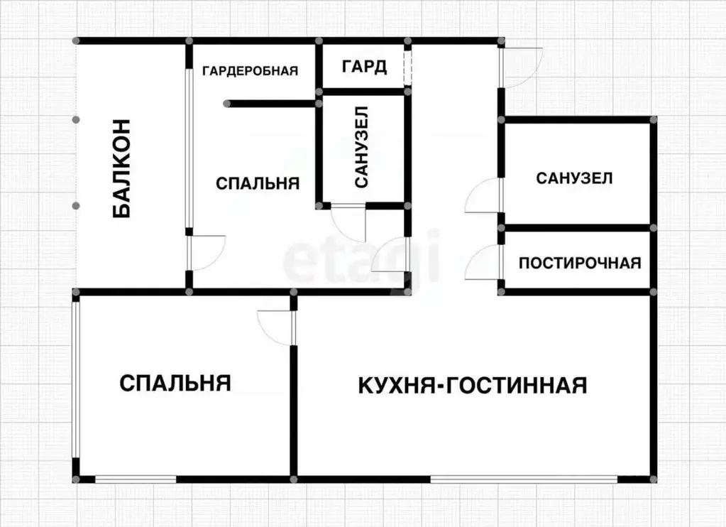 3-к кв. Приморский край, Владивосток ул. Вторая, 25Б (74.6 м) - Фото 1
