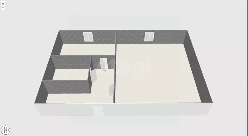 1-к кв. Сахалинская область, Ноглики пгт ул. Гагарина, 4 (37.8 м) - Фото 2