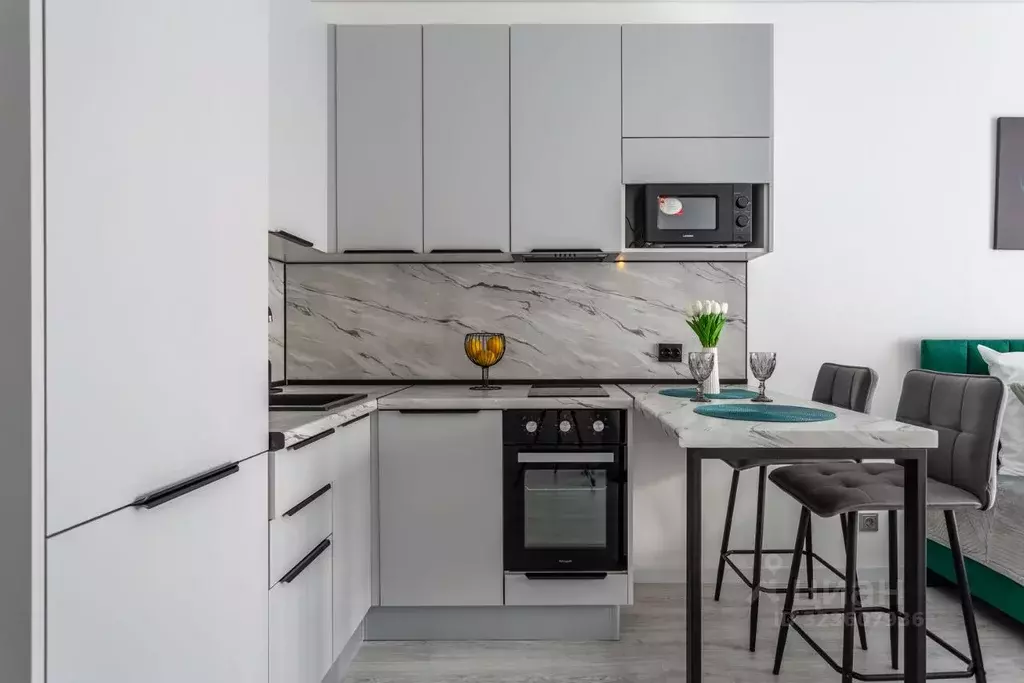 Студия Санкт-Петербург ул. Ультрамариновая, 5 (25.0 м) - Фото 2