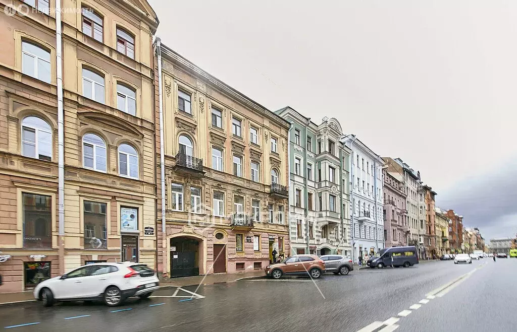 3-комнатная квартира: Санкт-Петербург, улица Жуковского, 39 (65 м) - Фото 1