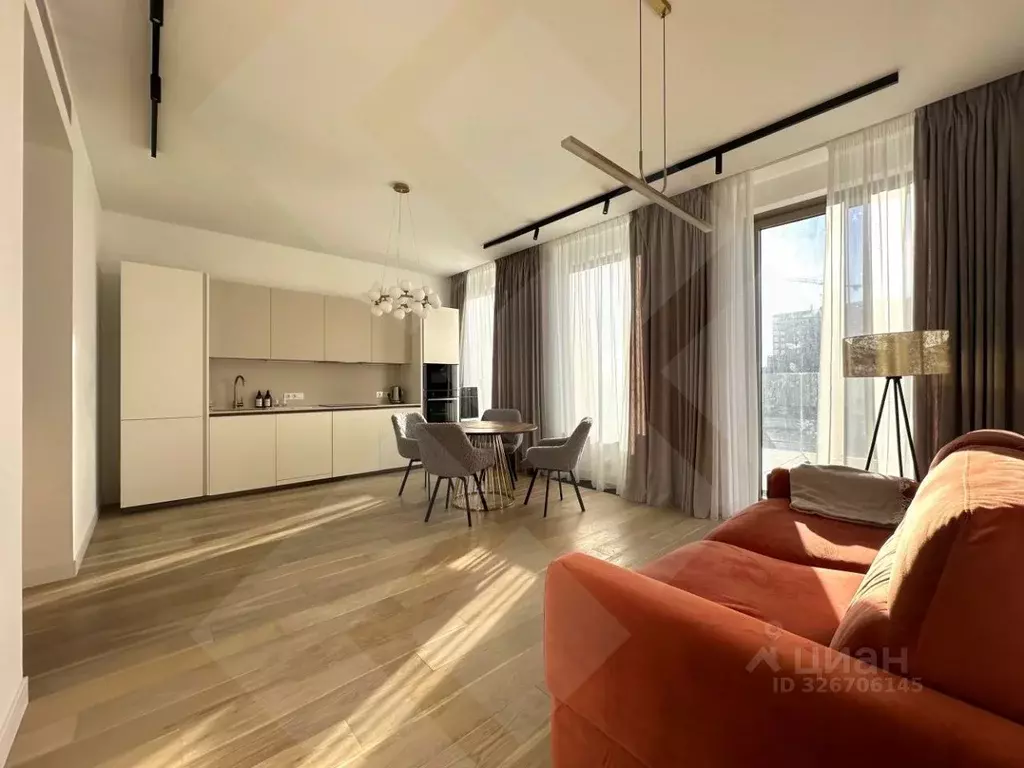 3-к кв. Москва 2-я Звенигородская ул., 14 (75.0 м) - Фото 1