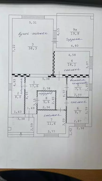 Дом 140 м на участке 5,5 сот. - Фото 0