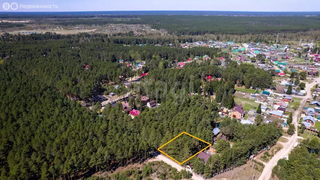 Участок в Томский район, село Тахтамышево, Южная улица (13.83 м) - Фото 1