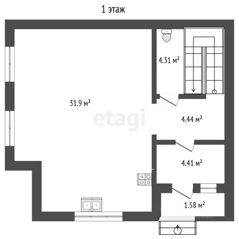 Таунхаус в Тюменская область, Тюмень ул. Алексея Рогожина (92 м) - Фото 2