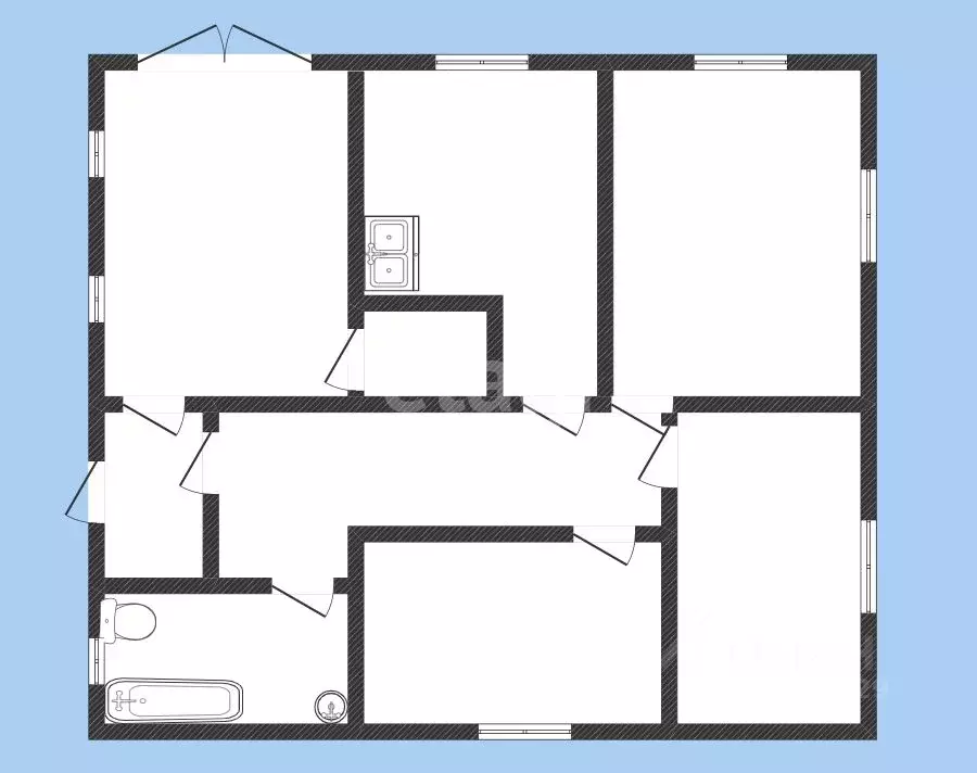Дом в Иркутская область, Иркутский муниципальный округ, с. Хомутово ... - Фото 2
