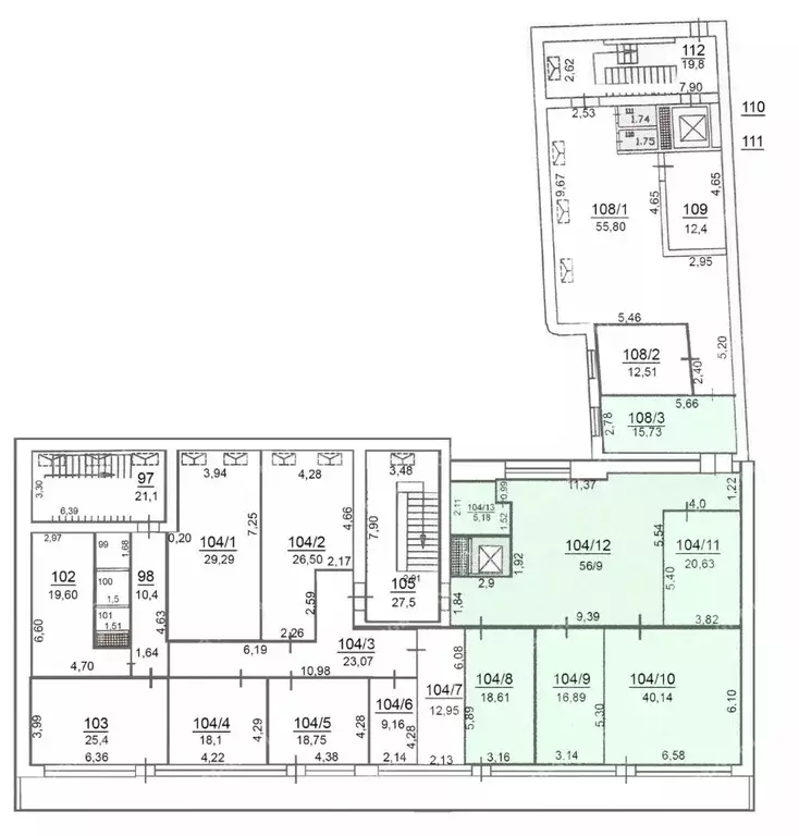 Офис в Санкт-Петербург Синопская наб., 50а (174 м) - Фото 1