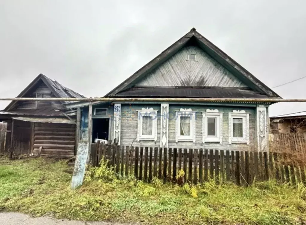 Дом в Нижегородская область, Городецкий муниципальный округ, с. Зиняки ... - Фото 0