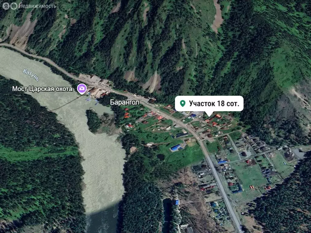 Участок в Усть-Мунинское сельское поселение, посёлок Барангол, Чуйская ... - Фото 2