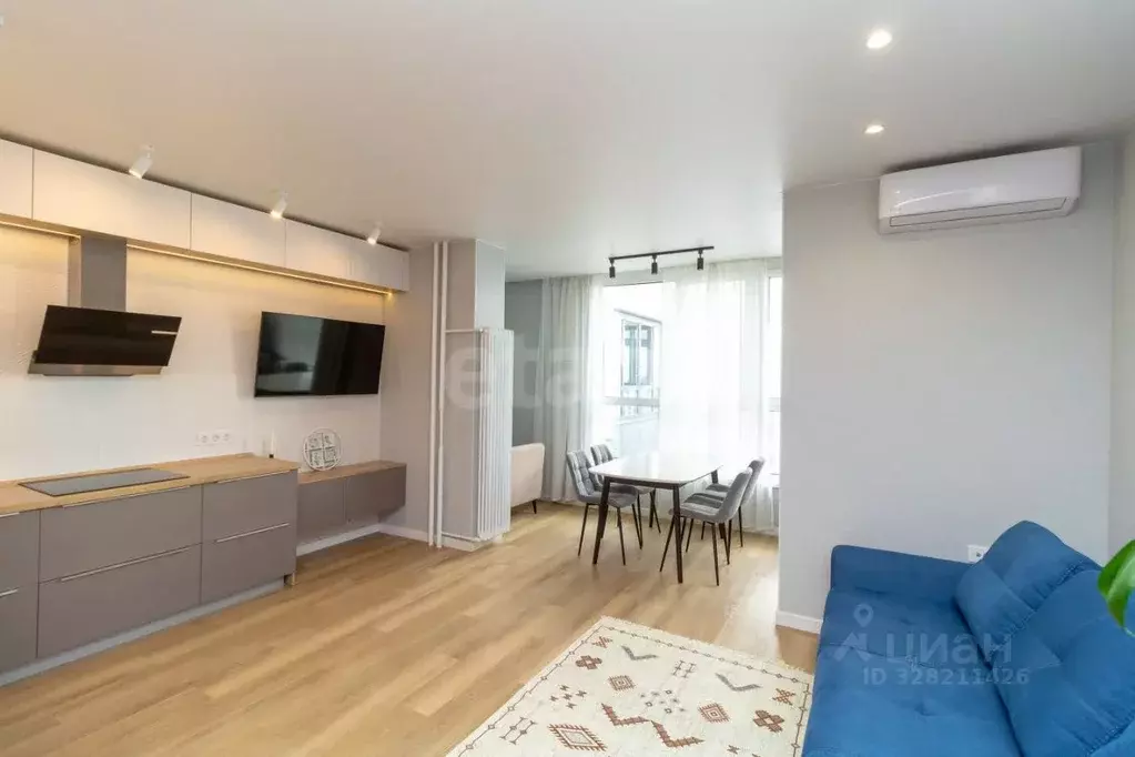 3-к кв. Тюменская область, Тюмень ул. Пожарных и Спасателей, 5к1 (92.3 ... - Фото 1