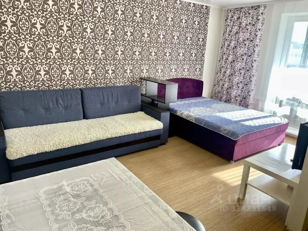 1-к кв. Тюменская область, Тюмень ул. Ю.-Р.Г. Эрвье, 30к4 (32.0 м) - Фото 1