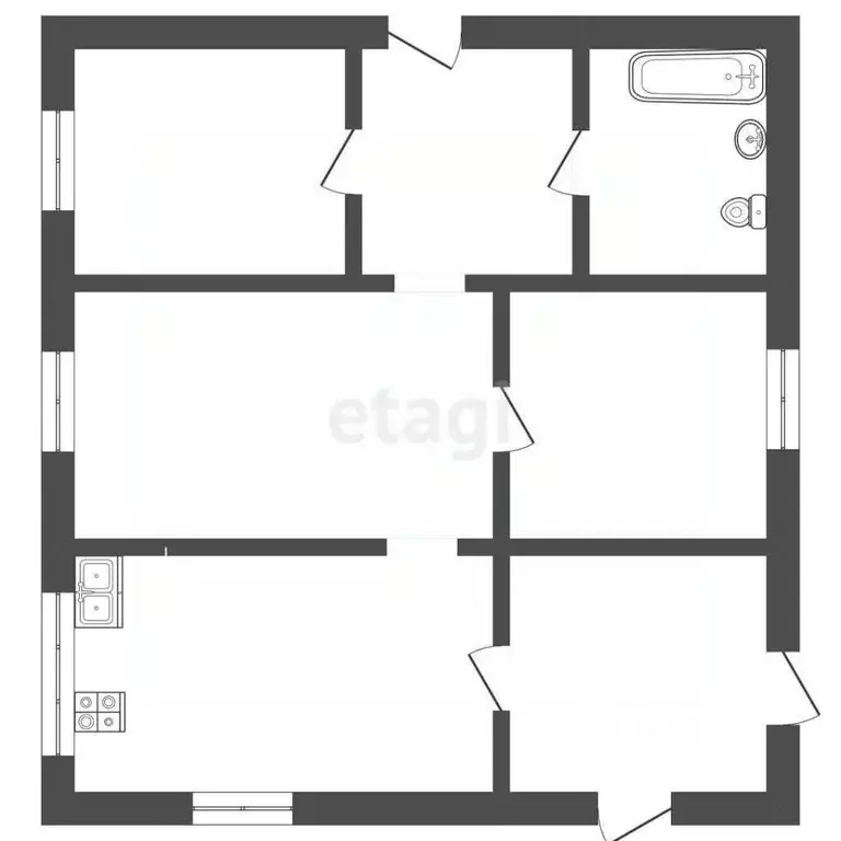 Дом в Тюменская область, Тюмень Факел СНТ, 4-я линия (239 м) - Фото 2