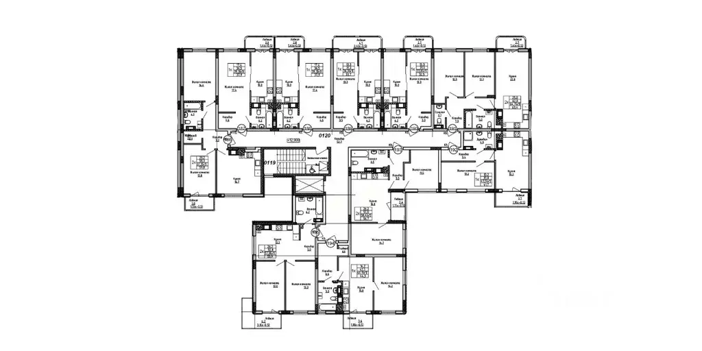 1-к кв. Калининградская область, Калининград ул. 1-я Большая окружная ... - Фото 2