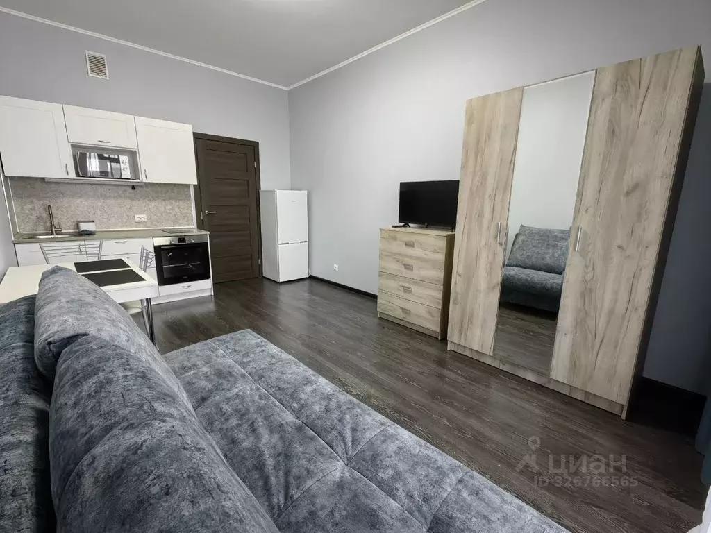 Студия Санкт-Петербург аллея Арцеуловская, 19 (25.0 м) - Фото 1