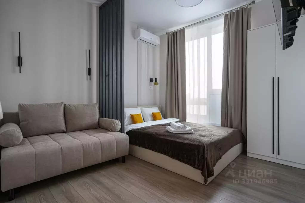 Студия Москва Автомобильный проезд, 4к4 (19.0 м) - Фото 1