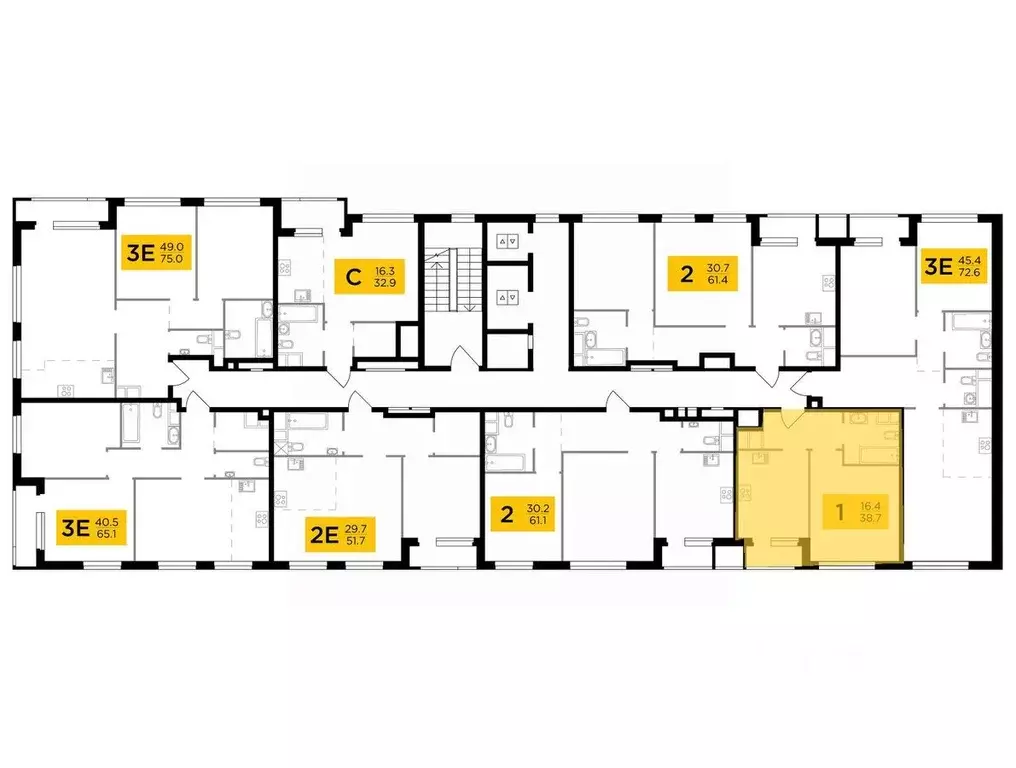 1-к кв. Москва Филатов Луг жилой комплекс, к6 (38.7 м) - Фото 0