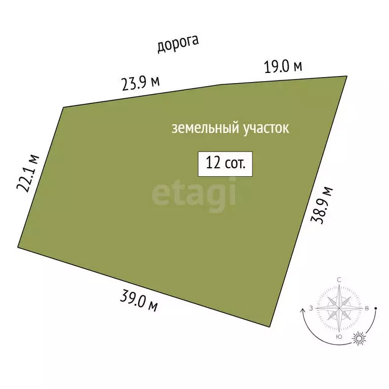 Дом в Тюмень, СНТ Аккорд, Тенистая улица (110 м) - Фото 1