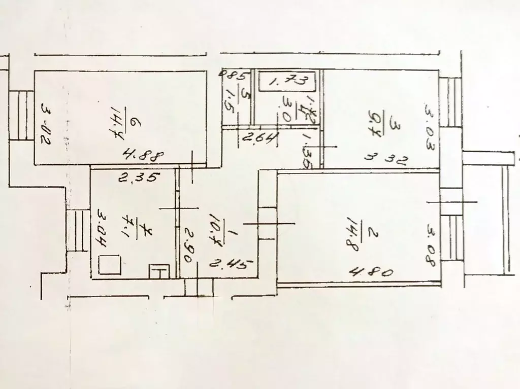 3-к кв. Башкортостан, Уфа Дагестанская ул., 15/1 (61.5 м) - Фото 1