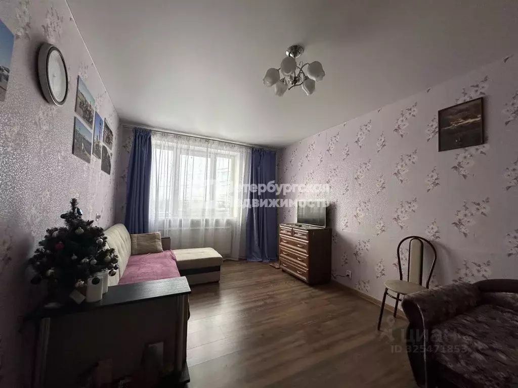 1-к кв. Санкт-Петербург ул. Передовиков, 33К1 (33.8 м) - Фото 1