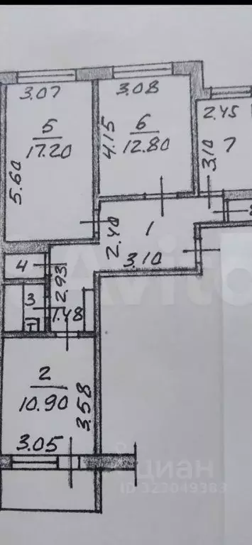 3-к кв. Чувашия, Чебоксары просп. Тракторостроителей, 39 (66.0 м) - Фото 1