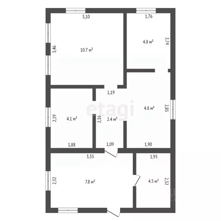 Дом в Амурская область, Благовещенск ул. Шимановского, 121 (27 м) - Фото 2