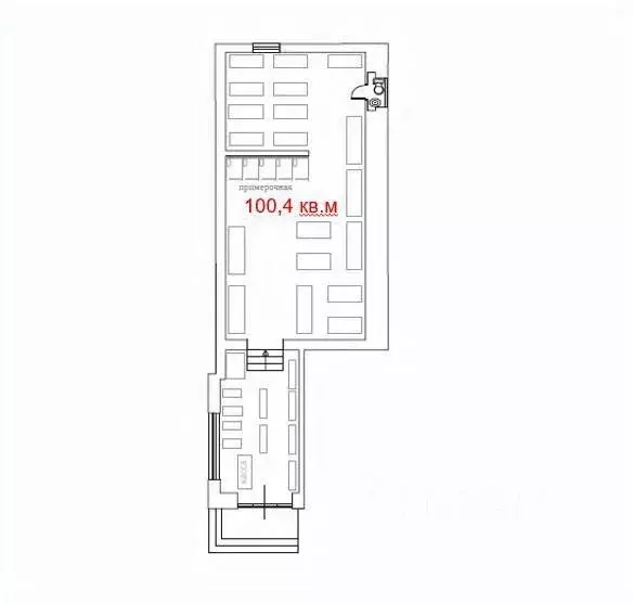 Помещение свободного назначения в Москва Краснодарская ул., 57К3 (100 ... - Фото 2