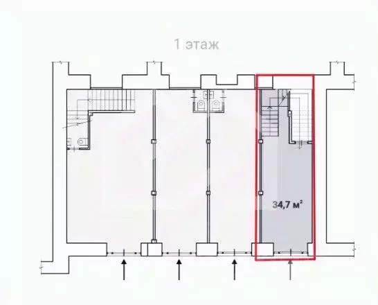 Помещение свободного назначения в Москва ул. Кузнецкий Мост, 22с4 (119 ... - Фото 2